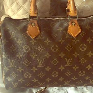 Louis Vuitton Speedy 30 Vintage 1985 Purse 34yrs